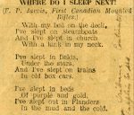A poem included in Edwin's letter to Louise, September 15, 1918.
